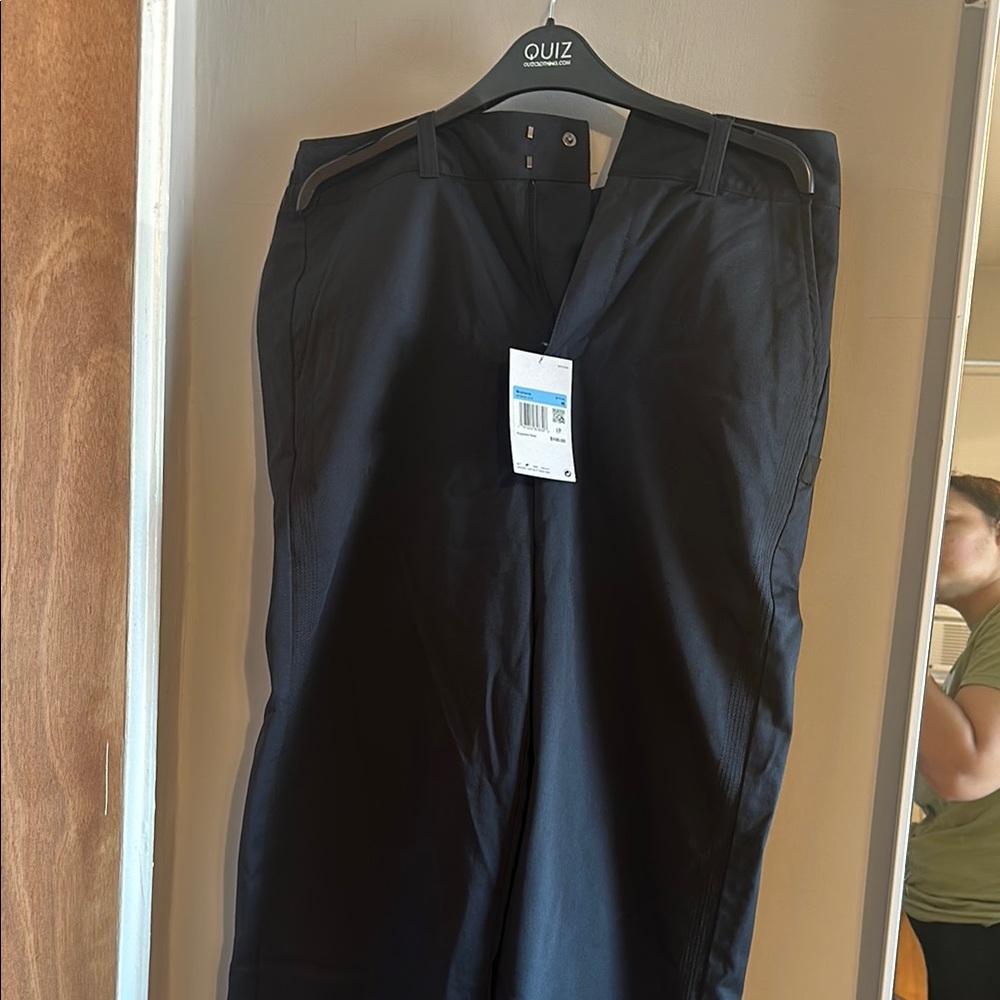 Nike Black Dress Pants Classic Straight-Leg
